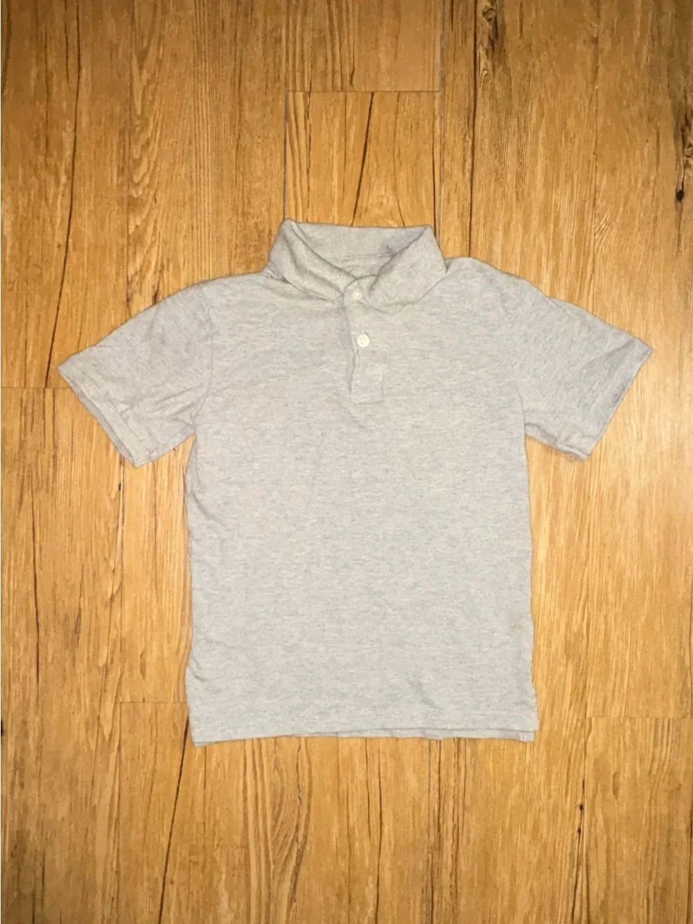 Classic Kids Polo Shirt - Light Gray